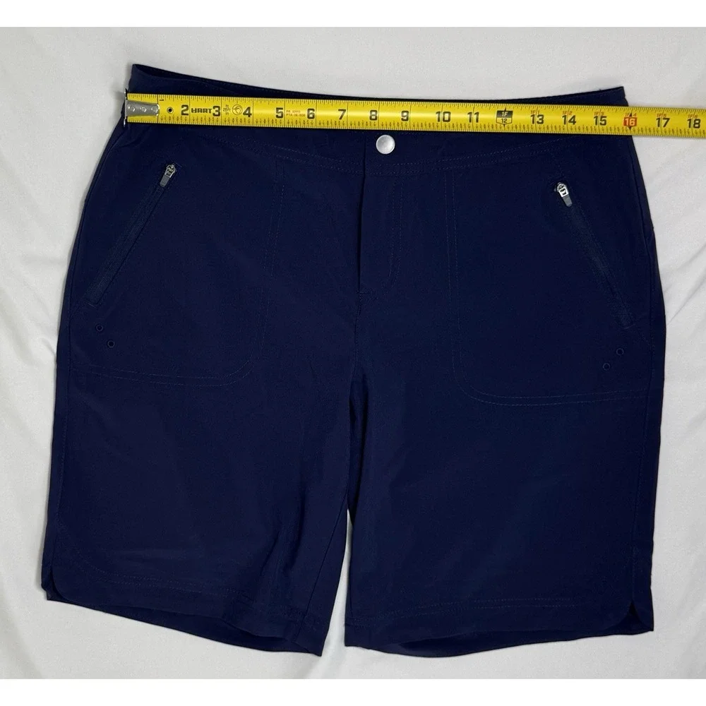Title Nine Rouge Long Swim Shorts Hiking Outdoor Women's Size 8 Lot Of 2 - Picture 12 of 16
